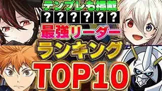 【最新版】これ見ればOK！環境最強リーダーTOP10を紹介＋テンプレ編成を完全網羅！！【パズドラ実況】＃パズドラ