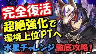 【復活】カシアンループ入りのクロトビPTで水星チャレンジ攻略！【パズドラ】