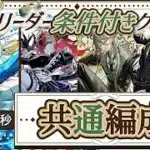 【パズドラ】執事ゼウス＆メイドヘラ降臨、執事とメイドのコロシアム！条件付きクリア！バレンタインノア共通編成！