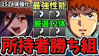 【所持者ラッキー】最強性能になった既存3514体から厳選12体を性能解説！激アツ強化です！パズドラ最新情報解説【パズドラ】
