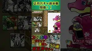 【お正月ガチャ】開幕！！　 #パズドラ