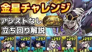 【金星チャレンジ】アシストなし‼️童磨編成で攻略（代用&立ち回り）