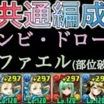 【共通編成】ゾンビドローロ降臨とラファエル降臨をバレンタインノアでずらし周回【パズドラ】
