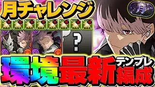 鳴海で月チャレンジ攻略！155億上限解放がぶっ刺さる！道中2パンで全部位破壊攻略！称号をゲットしよう！【パズドラ】