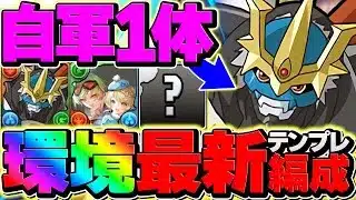 【自軍1体】インペリアルドラモン×リズレットで月チャレンジ攻略！環境1位の最強編成誕生！【パズドラ】
