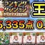【パズドラ】フローディア3枚の最強編成！配置パズルのみ！王冠5%以内！ランキングダンジョン！クリスマス2025杯！135,335点！0.1%！【概要欄に詳細など記載】