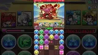 パズドラ　パズル検定ギミック編　レベル9 ついでにデジモンガチャも！