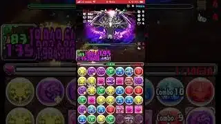 Ex闘技場、フレ+サブ2枚抜きでクリア！！ #パズドラ