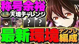 【クソ簡単】天境チャレンジをロゼッタで完全攻略！簡単パズルで余裕！代用解説&立ち回りも！【パズドラ】
