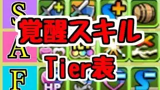 【パズドラ】覚醒スキルTeir表