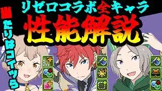 【リゼロコラボガチャ】全キャラ性能解説！使用用途と個人的評価した結果当たりキャラはラインハルトと〇〇でした！！【パズドラ】