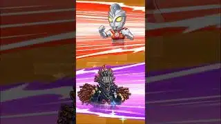 ウルトラマンエース＆ベロクロン激レア必殺技演出#パズシュワ#ウルトラマンオメガ#ウルトラマン