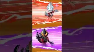 ウルトラマンジード＆ベリアル激レア必殺技演出#パズシュワ#ウルトラマンオメガ#ウルトラマン