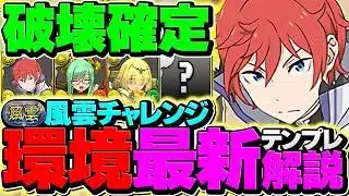 【環境1位】ラインハルトで風雲チャレンジを攻略！これが一番強いです！絶対に称号をゲットしよう！【パズドラ】