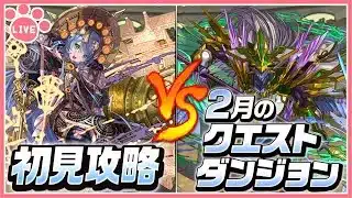 【パズドラ】バレンタインガチャと2月のクエスト推し攻略！【雑談】