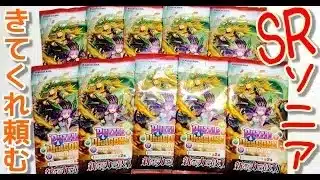 SRソニアが絶対ほしい！人生最後のパズドラTCG開封！！
