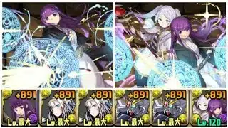 【約2550億】フェルン×フリーレン&フェルン使ってみた。【パズドラ】【フリーレンコラボ】