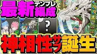 3800億×トリプル無効ループ！レム&ラムの最強テンプレ(!?)誕生！ネフェル型編成で使ってみた！【パズドラ】