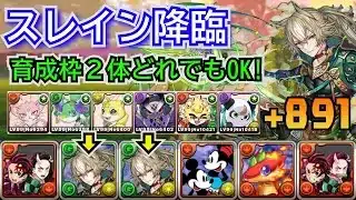 スレイン降臨　891作成用　プラマラ　炭治郎＆禰󠄀豆子ずらしのみ　自軍無課金編成