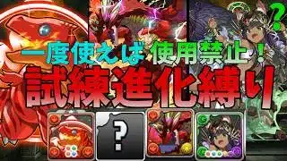 【パズドラ】一度使えば使用禁止！試練進化縛りで守霊の天体全ステージ攻略！！part1【ゆっくり実況】