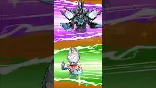 ウルトラマンダイナ＆テラフェイザー激レア必殺技演出#パズシュワ#ウルトラマンオメガ#ウルトラマン