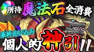 【大罪龍と鍵の勇者】気づけば魔法石全消費ｗｗ でも結果は…まさかの…!?【パズドラ】