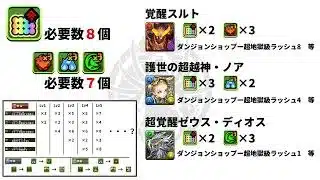 【パズドラ】β版ワンタッチダンジョン攻略ガイド「ダンジョン産キャラクターを作ろう！」#パズドラ
