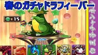 【パズドラ】春のガチャドラフィーバー！ やっていく