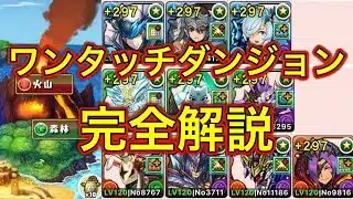 ワンタッチダンジョン周回編成完全解説！【パズドラ】