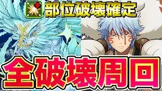 【パズドラ】ラングローサ降臨！銀時スオウ部位破壊確定周回編成！完全ずらしのみ！ほぼアシスト無効の効率重視編成がヤバすぎる！【星を紡ぐ精霊】