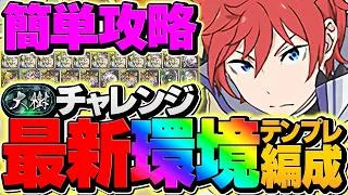 【環境1位】ラインハルトで大樹チャレンジ攻略！固定立ち回りで誰でも勝てる！称号ゲットしよう！代用解説も！【パズドラ】