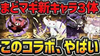 まどマギ新キャラ3体性能解説！キュゥべえの性能がヤバすぎ！正直言って〇〇コラボです！【パズドラ】