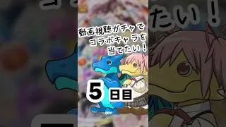 【パズドラ】広告ガチャでコラボキャラを当てたい！ 5日目【まどマギコラボ】#パズドラ #shorts