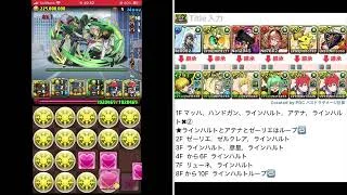 コードギアスコロシアム　ラインハルトリダチェン　パズドラ   2026.7