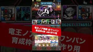 【全ワンパン】4体同時+891作り【#パズドラ/パズル&ドラゴンズ】 #ガンホーコラボ #銀時 #+891作り