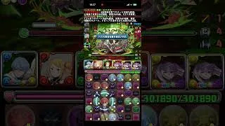 協力！フンババ降臨! 森の守護者 ∞級 #パズドラ　#パズル　#フンババ　#降臨　#イベント