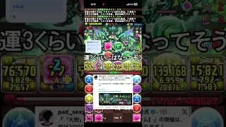 固定大樹チャレンジ終了 #パズドラ