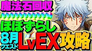 8月EXラッシュを銀時でずらし攻略！これ組めば誰でも勝てます！やらないと損！【パズドラ】